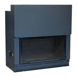 Каминная топка H 1400 simple face WS Black BN2 (Axis)