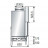 Каминная топка H 1600 simple face WS Black BN2 (Axis)