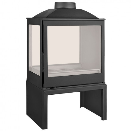 Печь LCI 5 GDFs Stove, двусторонняя, стекло слева (Liseo Castiron)