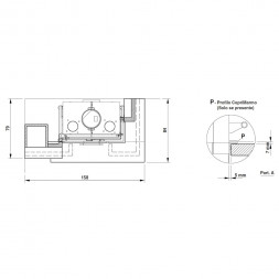Камин облицовка Liverpool dx, Yellow Quartzite, без балки, под Mbl 78 dx (Palazzetti)