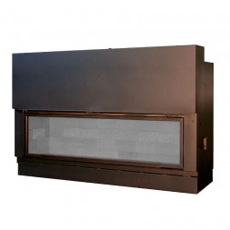 Каминная топка H 1600 XXL WS Black BG3 (Axis)
