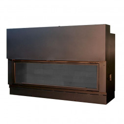 Каминная топка H 1600 XXL WS Black BN3 (Axis)