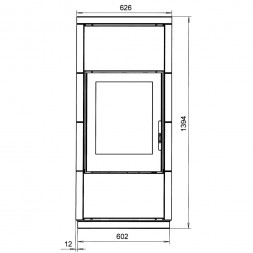 Печь DEKO 2 DUE CB 1 (NunnaUuni)