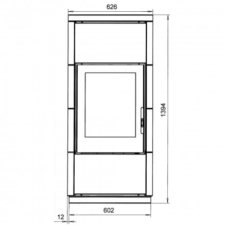 Печь DEKO 2 DUE CB 1 (NunnaUuni)