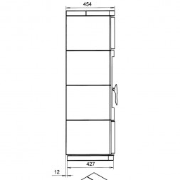 Печь DEKO 2 DUE CB 1 (NunnaUuni)