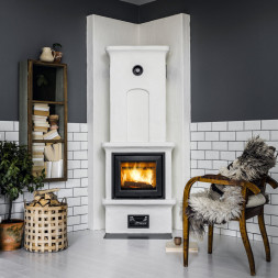 Печь-камин K11, SK 1002, заднее подключение дымохода (Keddy)