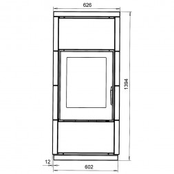 Печь DEKO 2 DUE SB 1 (NunnaUuni)