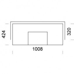 Камин облицовка CENTRIO (NunnaUuni)