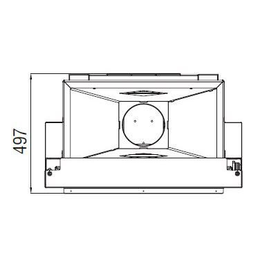 Каминная топка KW80 Simple Face BN1 (Axis)